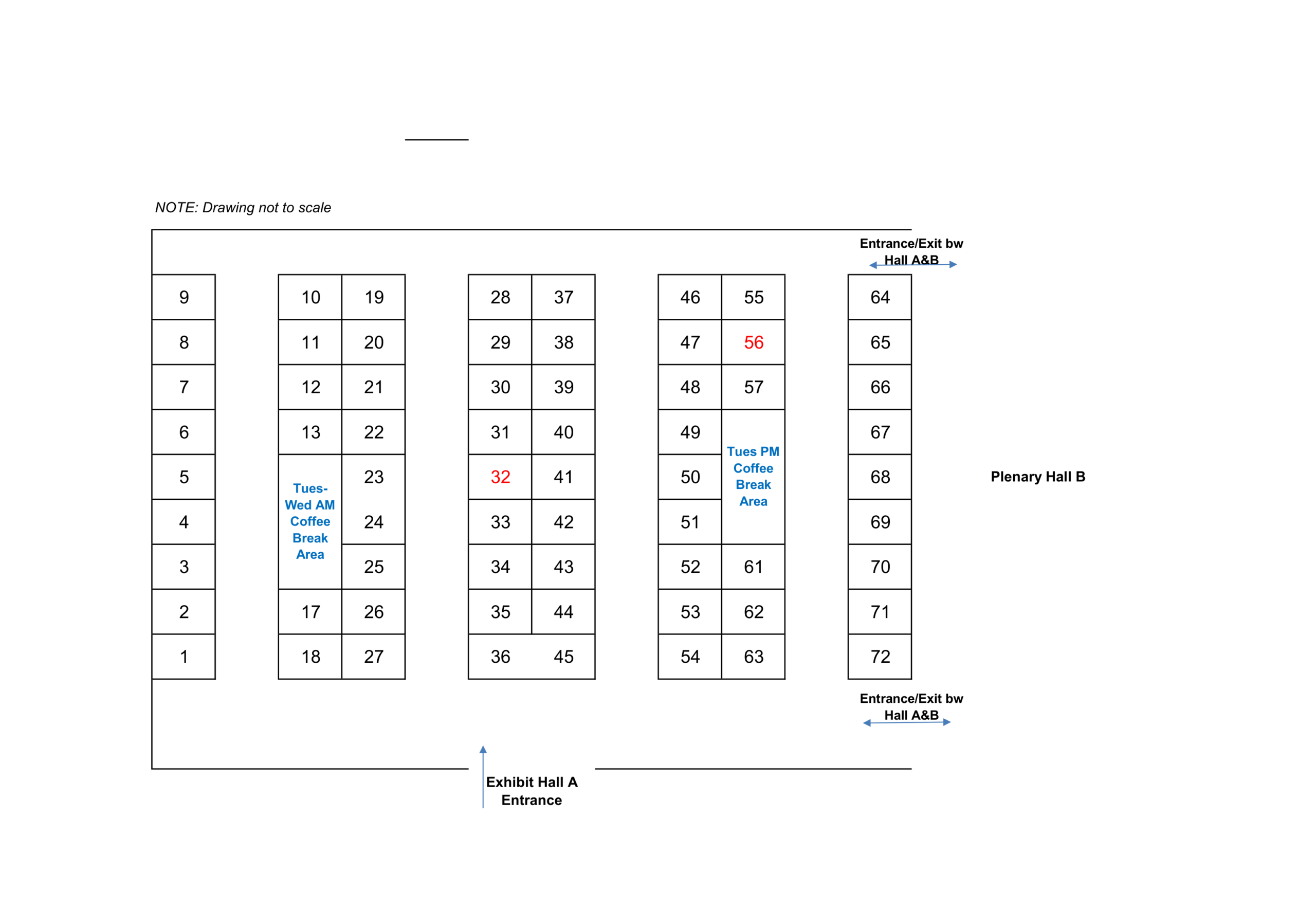 GPC 2025 Daytime Exhibitor Floor Plan